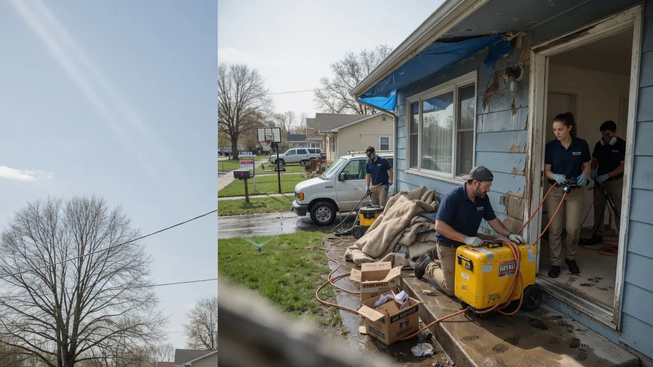 Basement Flood Cleanup in Commerce, TX near me